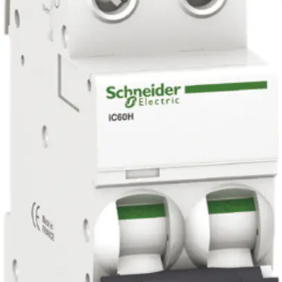 Disjoncteur Schneider Electric iC60N 2P 16A D 6kA 