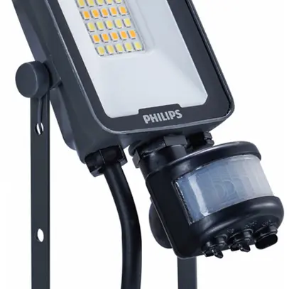 Projecteur LED Philips Ledinaire PIR SEN 10W 1200lm 830/840/865 IP65 110° 162×85 