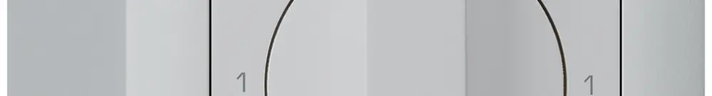 Interrupteur rotatif AP kallysto 2/1L gris clair 0-A-0-M avec manette 