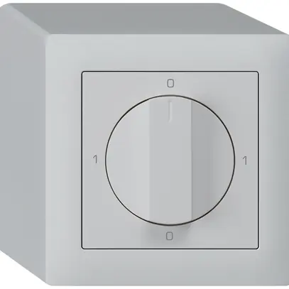 Interrupteur rotatif AP kallysto 2/1L gris clair 0-A-0-M avec manette 