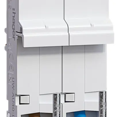 Adattatore universale Hager uniway 36mm, 40A, 2P, L1N 