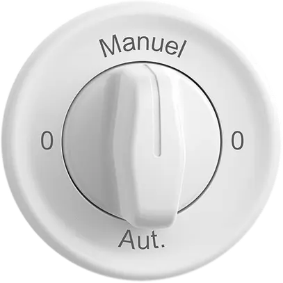 Interrupteur rotatif STANDARDdue SNAPFIX® manette 2/1L 0-Manuel-0-Auto bc 