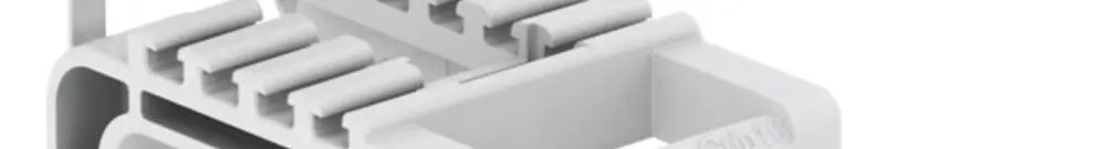 Portacavo Bettermann 10×NYM 3×1.5mm², grigio chiaro 