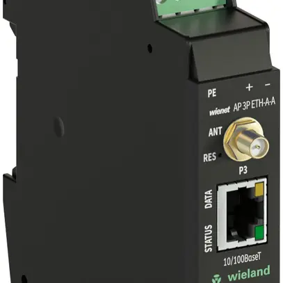 Punto d'accesso wienet AP 3P ETH-A-A 802.11b/g/n 3×RJ45 10/100BaseT, 2.4GHz, SNA 