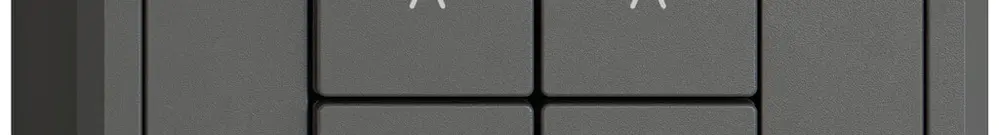 Interrupteur stores AP EDIZIO.liv Wiser SNAPFIX® 2 canaux 4 touches WLAN grf 