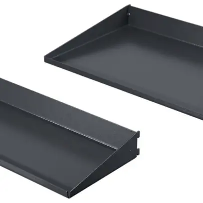Étagère Rittal AS 4051.101 pour WS540 510×200mm noir acier 2pcs 