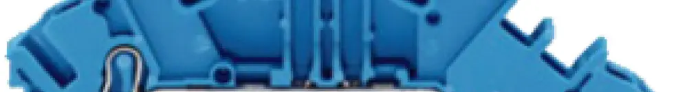 Doppelstockklemme WAGO TOPJOBS 2.5mm² N/N blau Serie 2002 