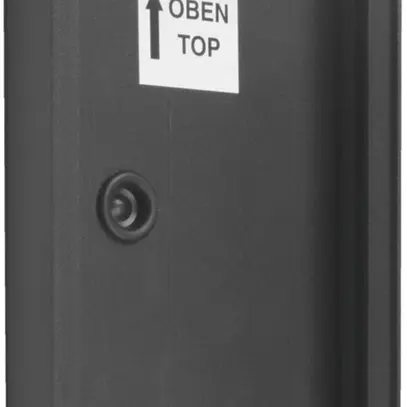 Scatola AP per citofono Hager elcom.one 218×92×28.5mm alluminio nero 