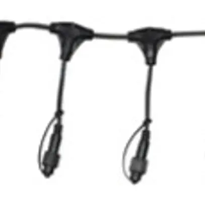 Cavo di distribuzione MK QuickFix con 21 uscite, nero, IP67 