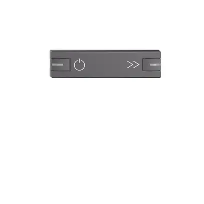Tasto per EDIZIOdue zeptrionAIR controllo Multiroom 1/4 tasto, grigio scuro 