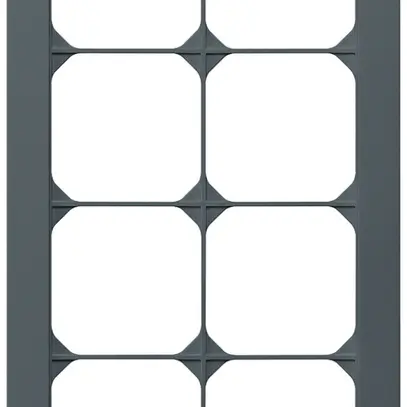Telaio di copertura INC kallysto.pro 4×2 antracite 154×274mm 