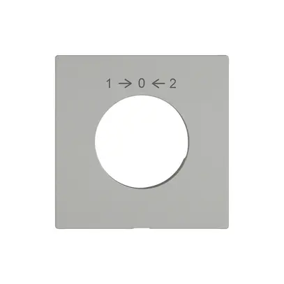Kit di montaggio EDIZIO.liv SNAPFIX® interr.rot.c.chi.1 → 0 ← 2 grc 