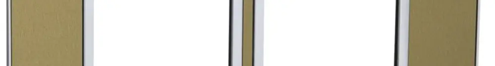 Cadre de recouvrement ATO 2×3 module, gold brass 