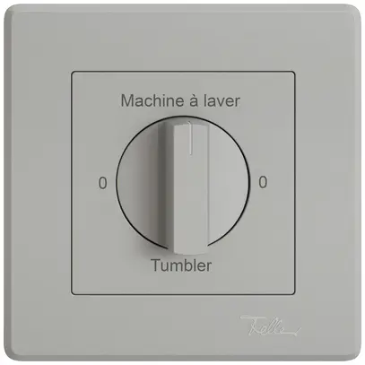 UP-Montageset EDIZIO.liv SNAPFIX® f.Drehschalter m.Griff 0-Mach.lav.-0-Sèch.hgu 