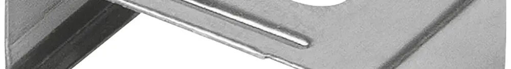 Clip di fissaggio LDV PM03/MB, per profilo d'angolo PM03, argento 
