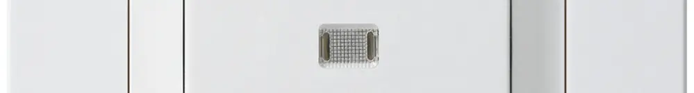 Interruttore pulsante luminoso INC kallysto.pro 3/1P bianco 