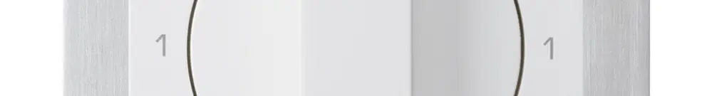 Interrupteur rotatif ENC kallysto 0/2L blanc avec manette 