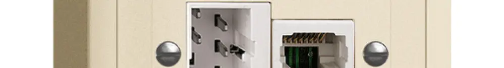 Presa AP xDSL RJ45/TT83 crema, ITplus EDIZIOdue con filtro 