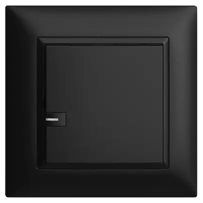 Poussoir KNX RGB ENC EDUE FMI, 250mW, a.LED RGB, 1×poussoir, comm.1×touche, no 