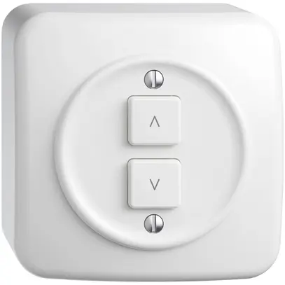 Interruttore tapparelle AP STANDARDdue Wiser SNAPFIX® 2 tasti bi 
