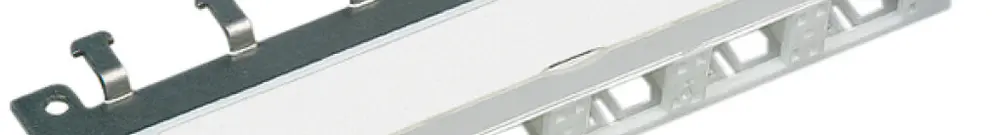 Elemento universale per 6×RJ45 freenet, vuoto, bianco 