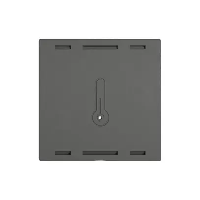 Kit de recouvrement EDIZIO.liv Wiser SNAPFIX® p.capteur de temp.60×60mm grf 