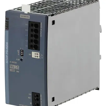 Alimentazione Siemens SITOP, IN: 120…230VAC (120…240VDC), OUT: 24VDC/20A 