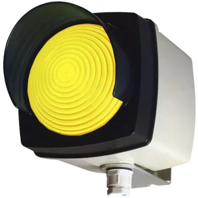 Lampe signalétique Wunderli SIWA, 230VAC, LED, lentille jaune, IP65 