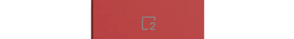 Pulsante 1/2 INC vert. Edue Wiser simbolo scena 2 berry 