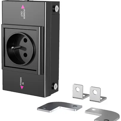 Prise multiple Rittal SZ 2500.712 pour luminaire de système LED 240VAC 1×CEE7/5 
