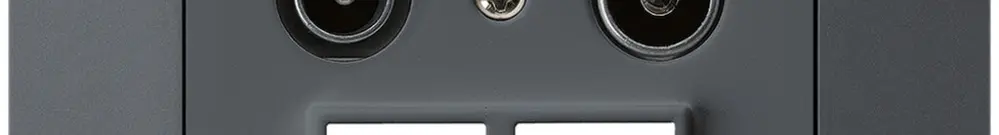 Prise pour antenne ENC R/TV/données kallysto.trend HMS 2GHz 19db anthracite 
