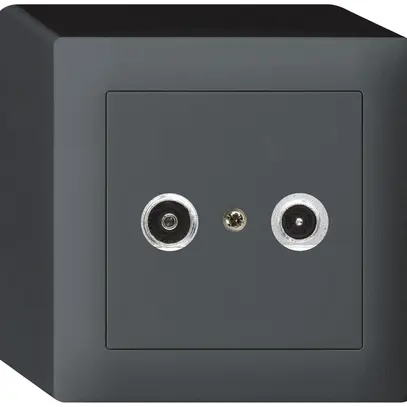 Prise antenne AP kallysto R/TV 4dB 2GHz anthracite 