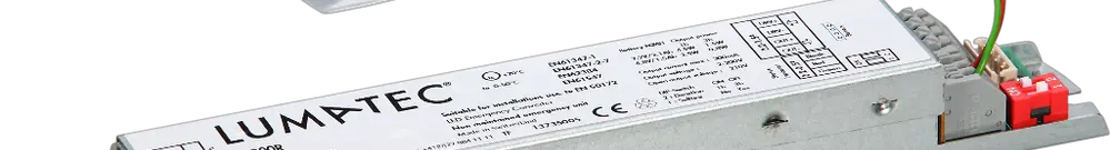 Élément de secours pour LED «mince» 
