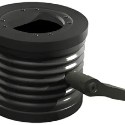 Adaptateur Rittal CP 6206.420 pour CP60/CP120 aluminium 