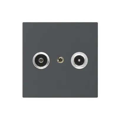 Presa antenna kallysto R/TV montaggio A 14dB 2GHz antracite 