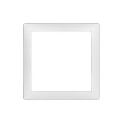 Plaque frontale AP SIDUS 75×75mm blanc 