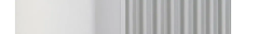 Radiateur OFR 9A, 2kW 230V 4.5kg 20×64×60cm blanc/gris 