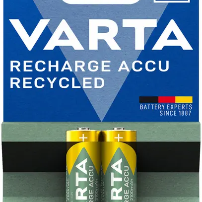 Accu VARTA HR6/AA recyclé 2.1Ah, blister à 2 pièces 