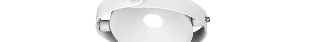 Spot LED SLV TENSEO DURNO 6W 360lm 2700K Ø125×26.5mm bianco 