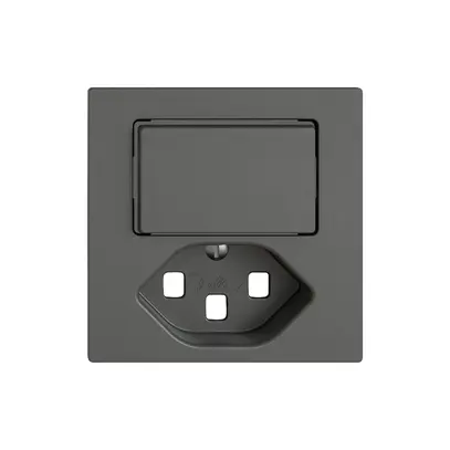 Kit de montage EDIZIO.liv SNAPFIX® p.combi.T23 a.1 bouton a.lentille lat.grf 