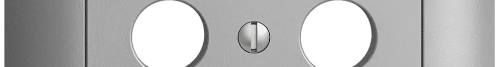Kit frontale INC EDIZIOdue silver 88×88mm 