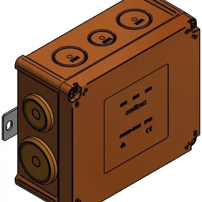 Boîte de dérivation AP Swibox P90E0 E30-E90 IP65 175×150×80mm 5×16/3×6mm² ora 
