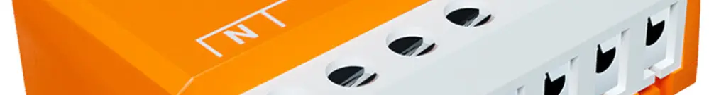 Entrée binaire RF INC Shelly Wave i4 4×entr Z-Wave 110…240V AC orange 