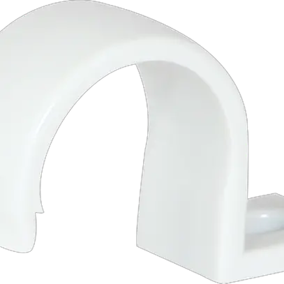 Bride pour TIT M25 1 vis gris clair 