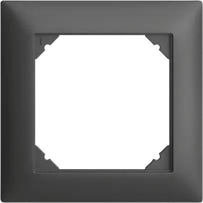 En-tête ENC EDIZIOdue SNAPFIX® 1×1 horizontal et vertical 88×88mm gris foncé 