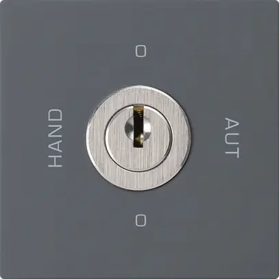 Intérieur interrupteur à clé 0-Hand-0-Aut. kallysto 2/1L anthracite avec serrure 
