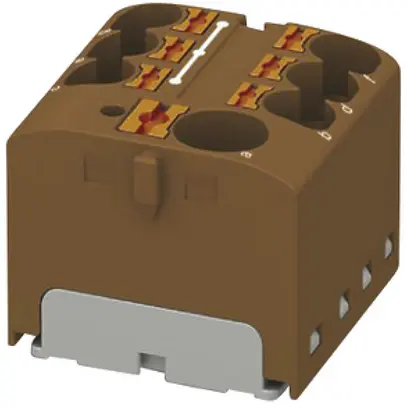Blocco di distribuzione PX PTFIX 10/6X4-G BN 