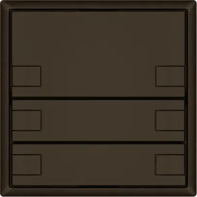 Poussoir universel EDIZIO.liv UNI SNAPFIX® 12…48V s.LED 6× comm.1T br 