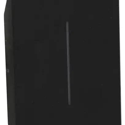 Cache de touche Living Now pour touches MyHOME 2 modules illuminable noir 