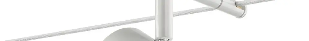 Lampada LED SLV NOBLO per sistema di cavo TENSEO 12V 8.5W 450lm 2700K 36° bianco 